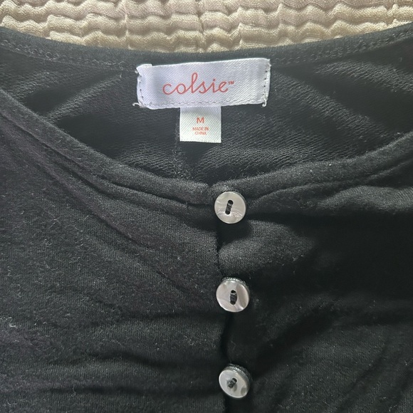 Colsie Black Strappy Jumpsuit - Picture 6 of 6